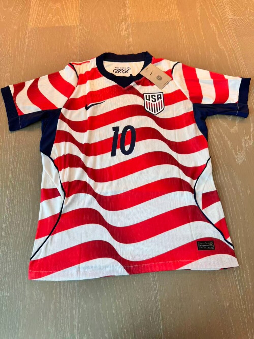 USA NIKE Pulisic Home Jersey Mens  player version